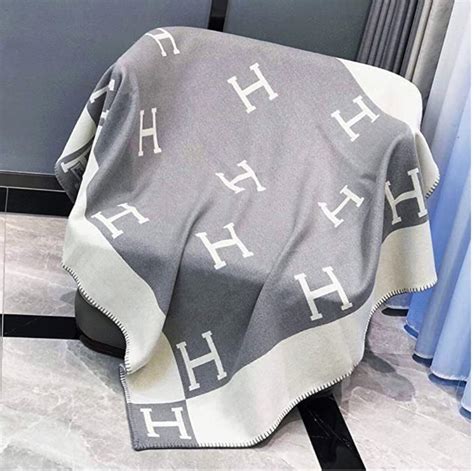 Hermes look alike blanket